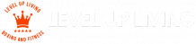 level up living wide logo